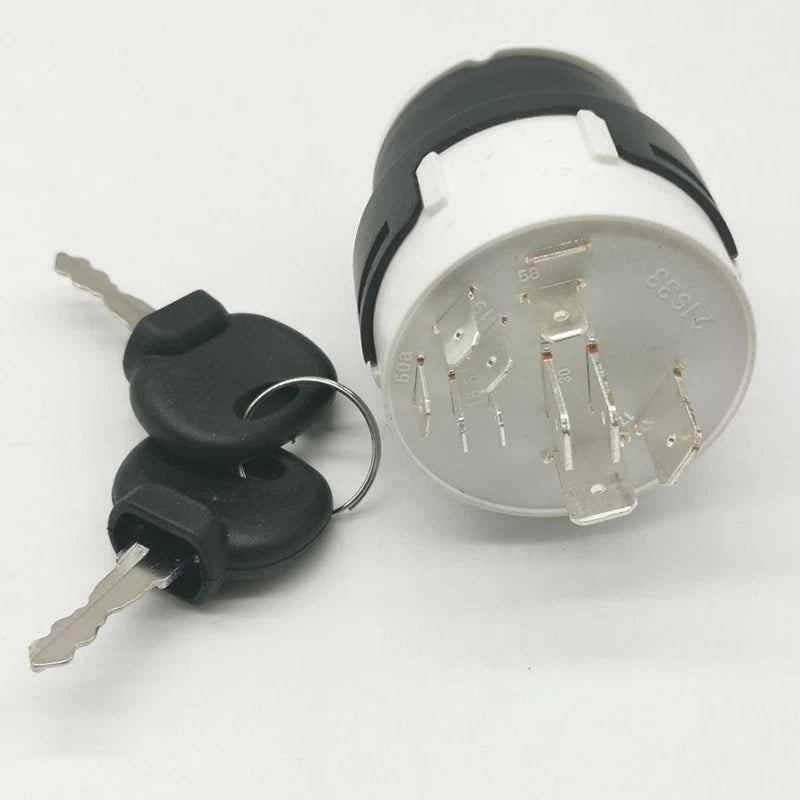 Ignition Switch W/2 Keys 701/80184 for JCB 2CX 3CX 4CX 8014 8027 8055 8018 8080