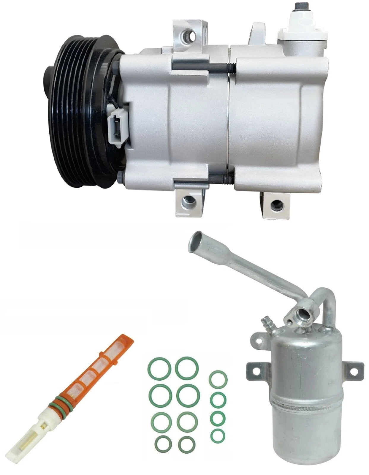 AC Compressor Kit for Ford Focus 2.0L 2006–2007 5/8in Port