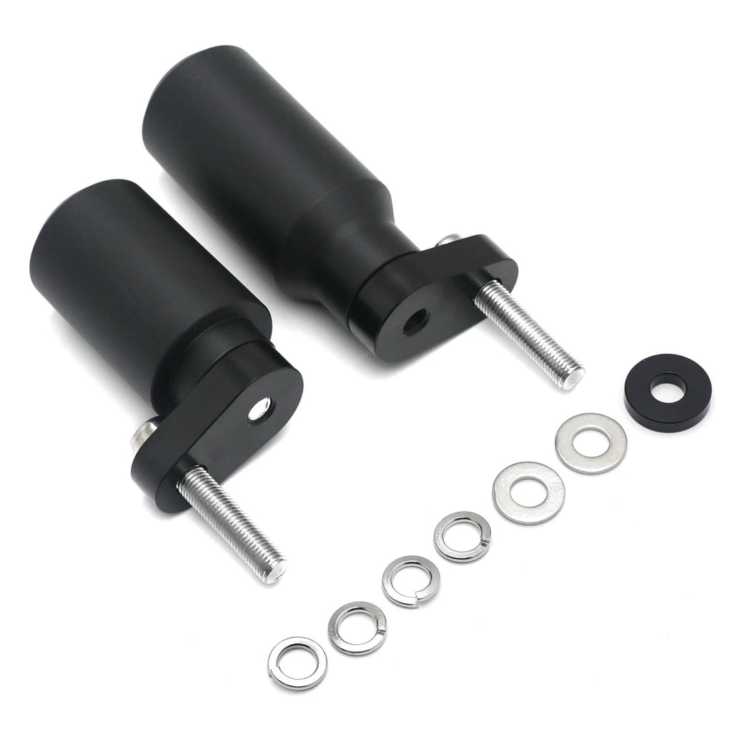 No Cut Black Frame Slider Crash Protector for Yamaha FZ-6R (2009–2016)