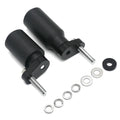 No Cut Black Frame Slider Crash Protector for Yamaha FZ-6R (2009–2016)