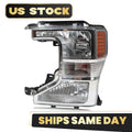Halogen Headlight with Bulbs for Ford F-250 F-350 Super Duty (2020–2022)