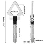 Tow Hook Screw for Audi RS5 (2013–2019) - Silver Tone Triangle Shape