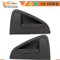 2Pcs Black Exterior Door Handles for Chevrolet Spark (2013–2016)