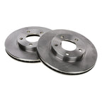 Front Disc Brake Rotors & Ceramic Pads for Ford Escape (2001-2007)