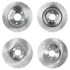 Set of 4 Disc Brake Rotors for BMW X5, X6 (2009–2018)
