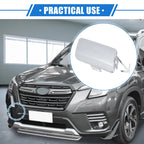 Front Right Bumper Tow Hook Cover for Subaru Forester (2009–2013) Silver Tone