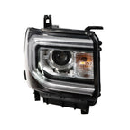 LED DRL Projector Headlight for GMC Sierra 1500 (2016–2018) RH HID/Xenon