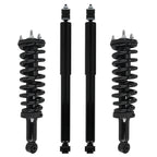 Set of 4 Shock Absorbers Struts Assembly for Toyota Sequoia (2001–2007)