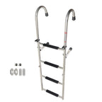 2-Step Stainless Steel Folding Dock Ladder for Boats