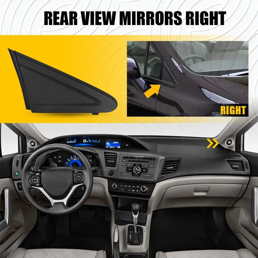 Right Fender Mirror Molding Trim for Honda Civic (2012–2015)