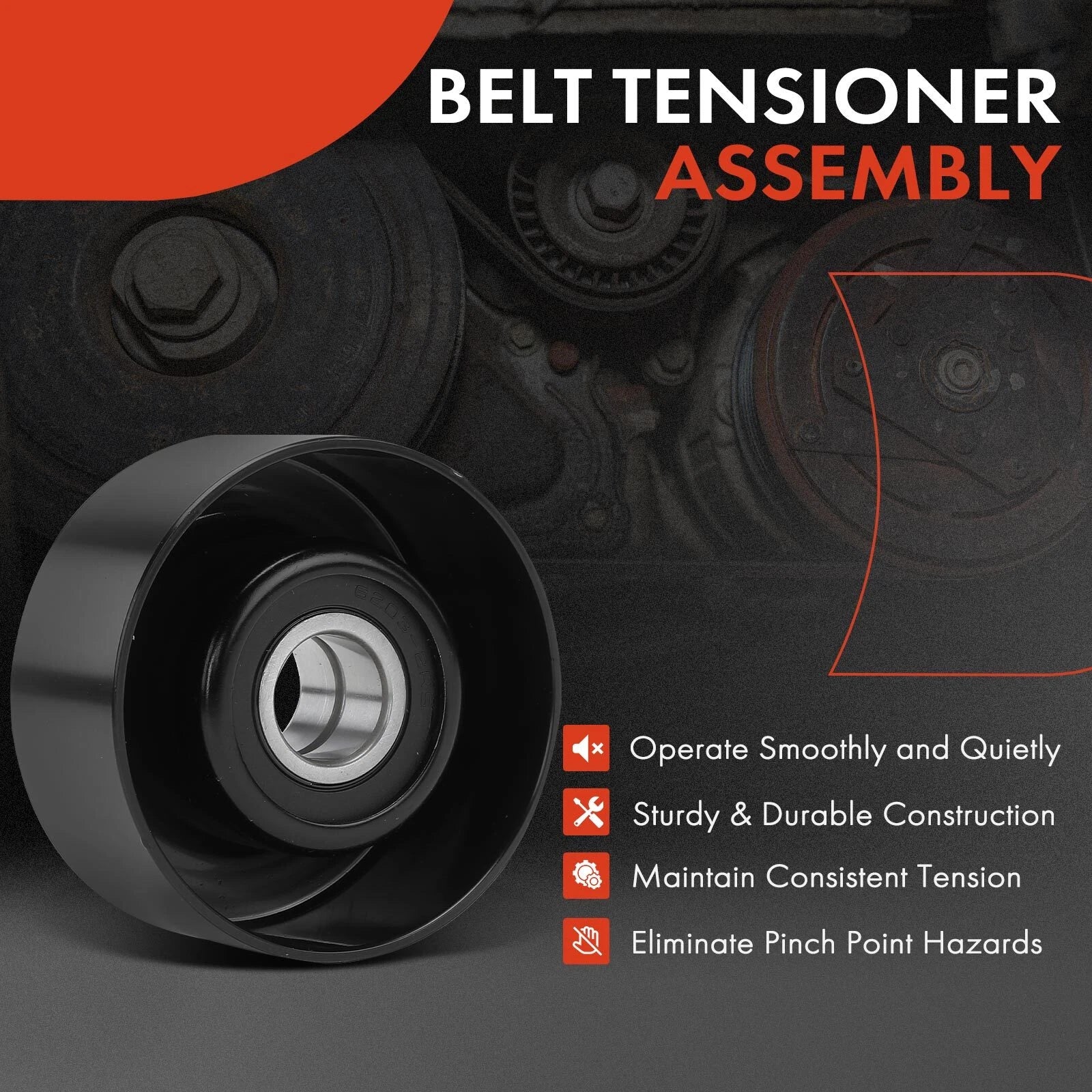Drive Belt Tensioner Pulley for Chevy Colorado (2004–2012)