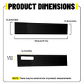 Gloss Black Pillar Cover Posts for Ford F-150