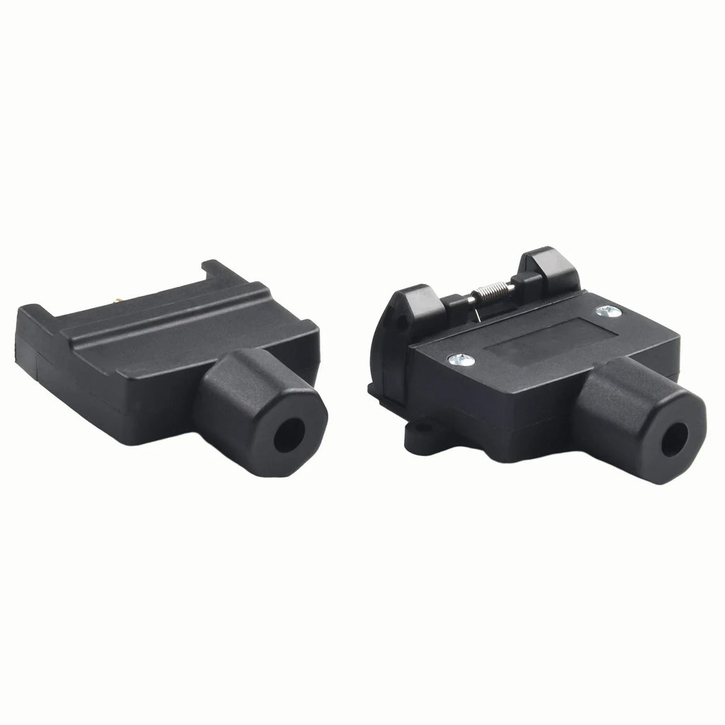 Heavy Duty 7-Pin Flat Trailer Adapter Connector for Boats and Trailers