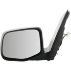 Power Mirror Set for Honda Odyssey (2011–2013) Textured Black Manual Folding