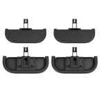 Set of 4 Running Boards Side Step Kits for Jeep Wrangler JK (2007–2018)
