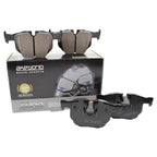 Set of 4 Rear Disc Brake Pads for BMW 525i 528i 528xi 530i 530xi (2001–2007) - Akebono Euro EUR1042