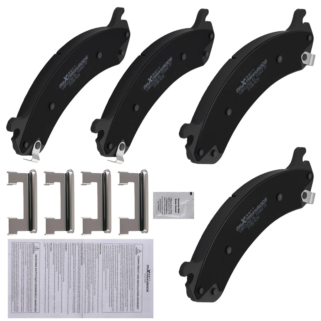 Front Ceramic Brake Pads Kit D784 for Cadillac DeVille DTS (2000–2011)