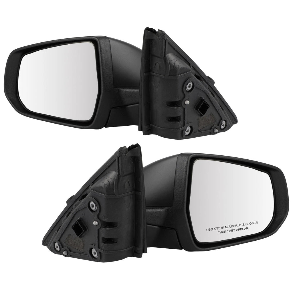 Set of 2 Door Mirrors for Chevrolet Malibu (2016–2021) Non-Heated