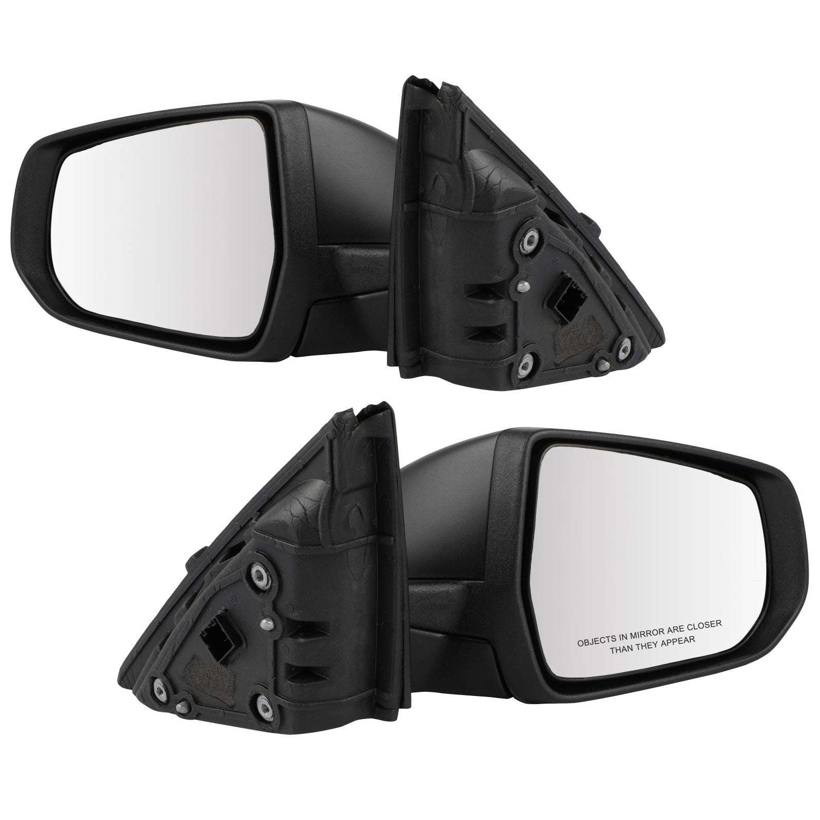 Set of 2 Door Mirrors for Chevrolet Malibu (2016–2021) Non-Heated