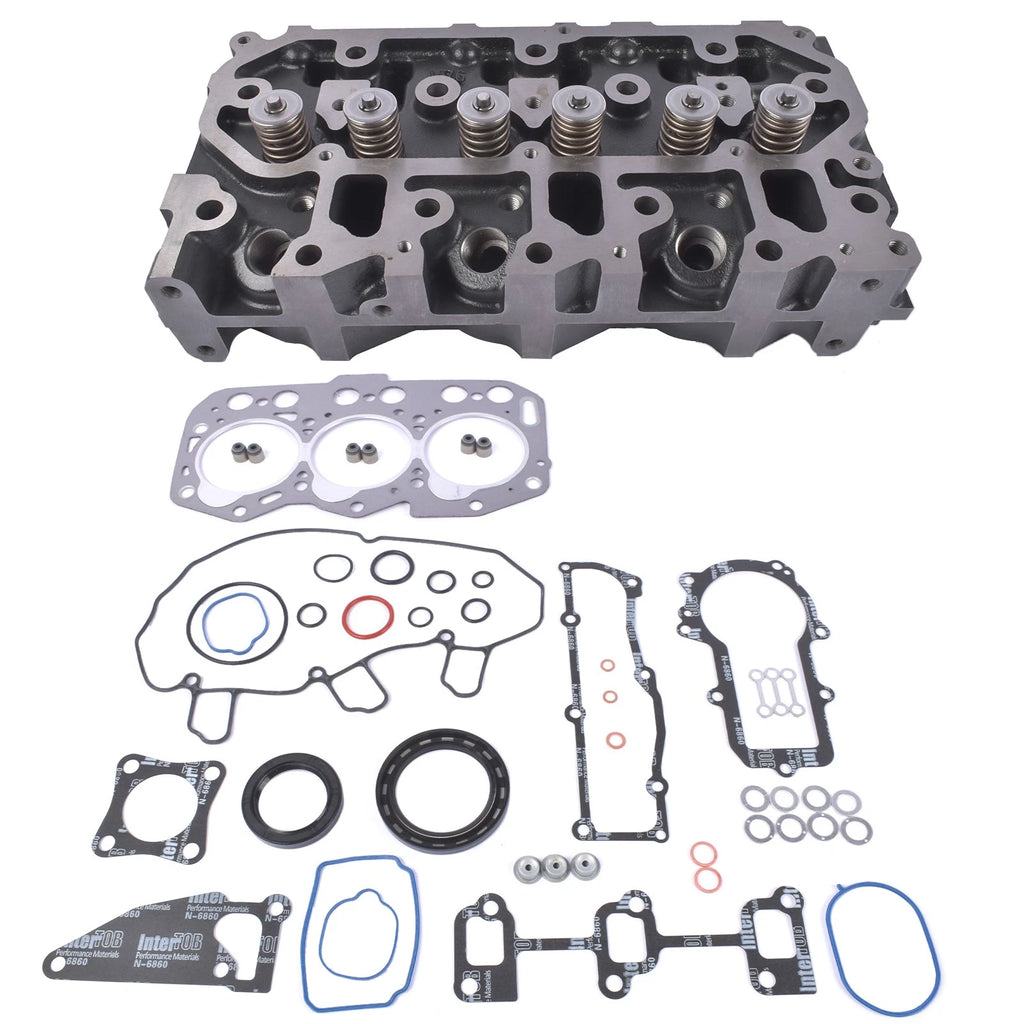 Cylinder Head and Gasket Set for Yanmar 3TNV76
