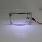 Rear License Plate Frame Bracket with Light for Harley Touring Glide (2009-2023)
