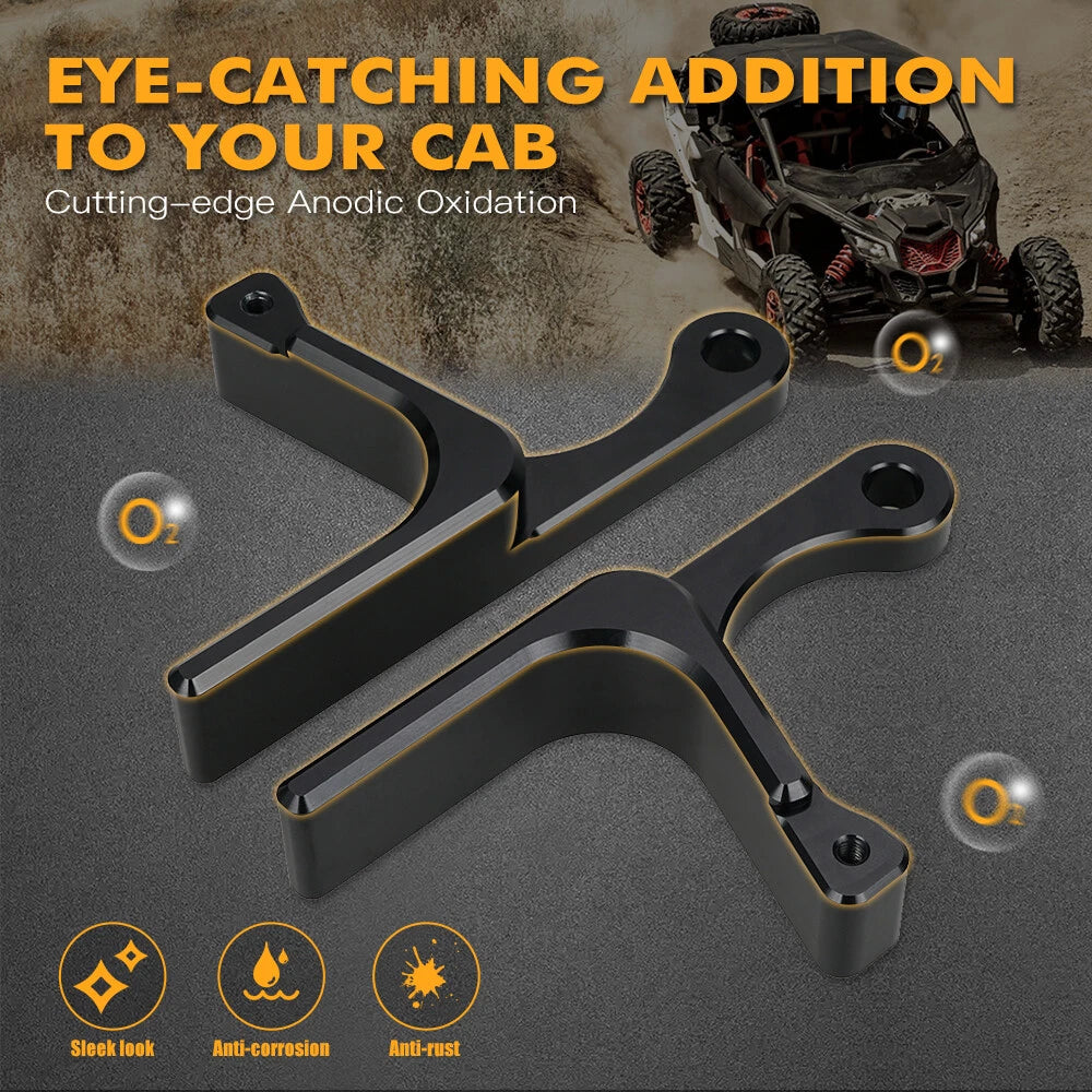 Aluminum Door Handles Latches Kit for Can-Am Maverick X3 Turbo (2017–2023)
