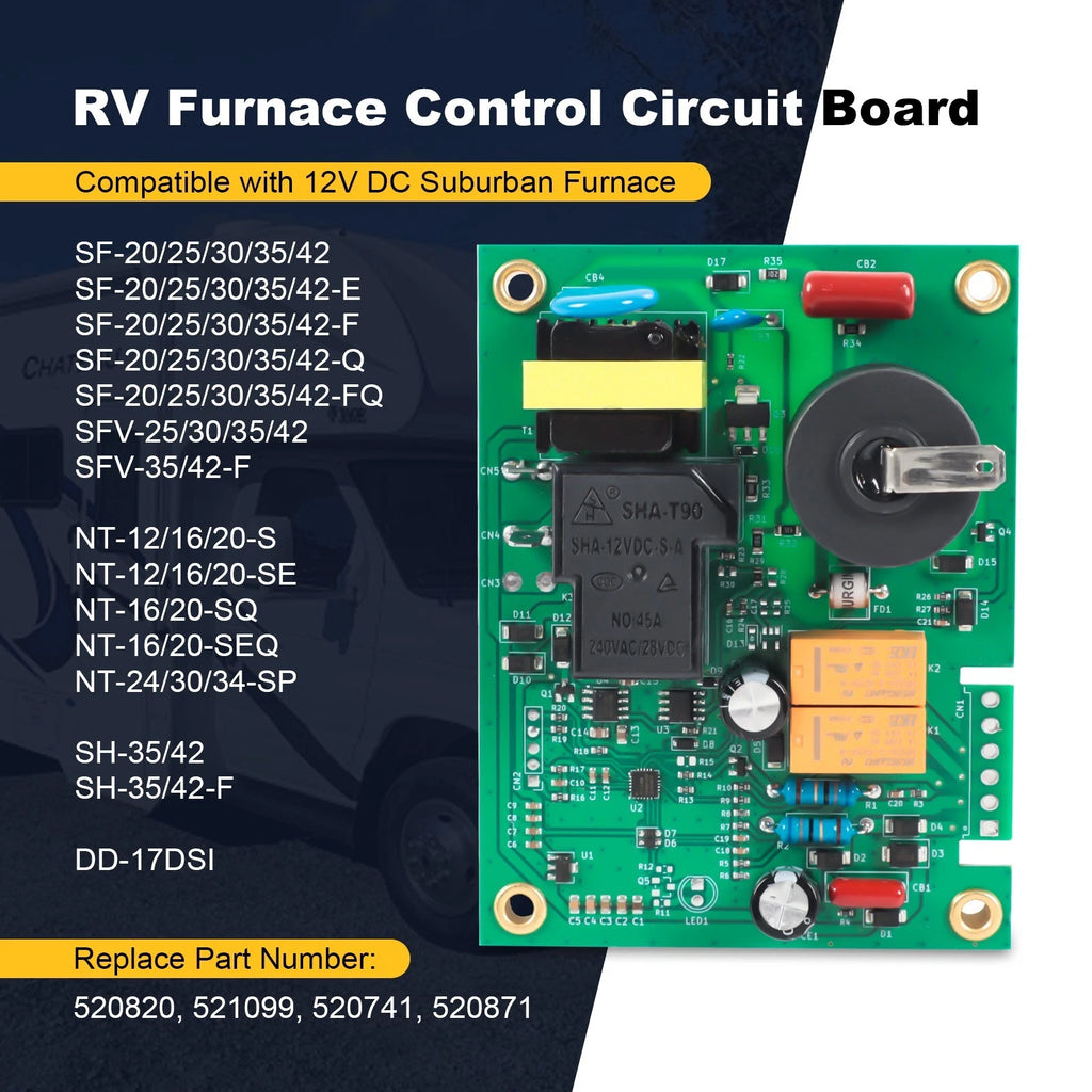Ignition Circuit Board for Suburban SA/SF/SFV/SH/NT Furnaces