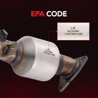 2X Catalytic Converters Kit for Infiniti Q60 (2014-2015)