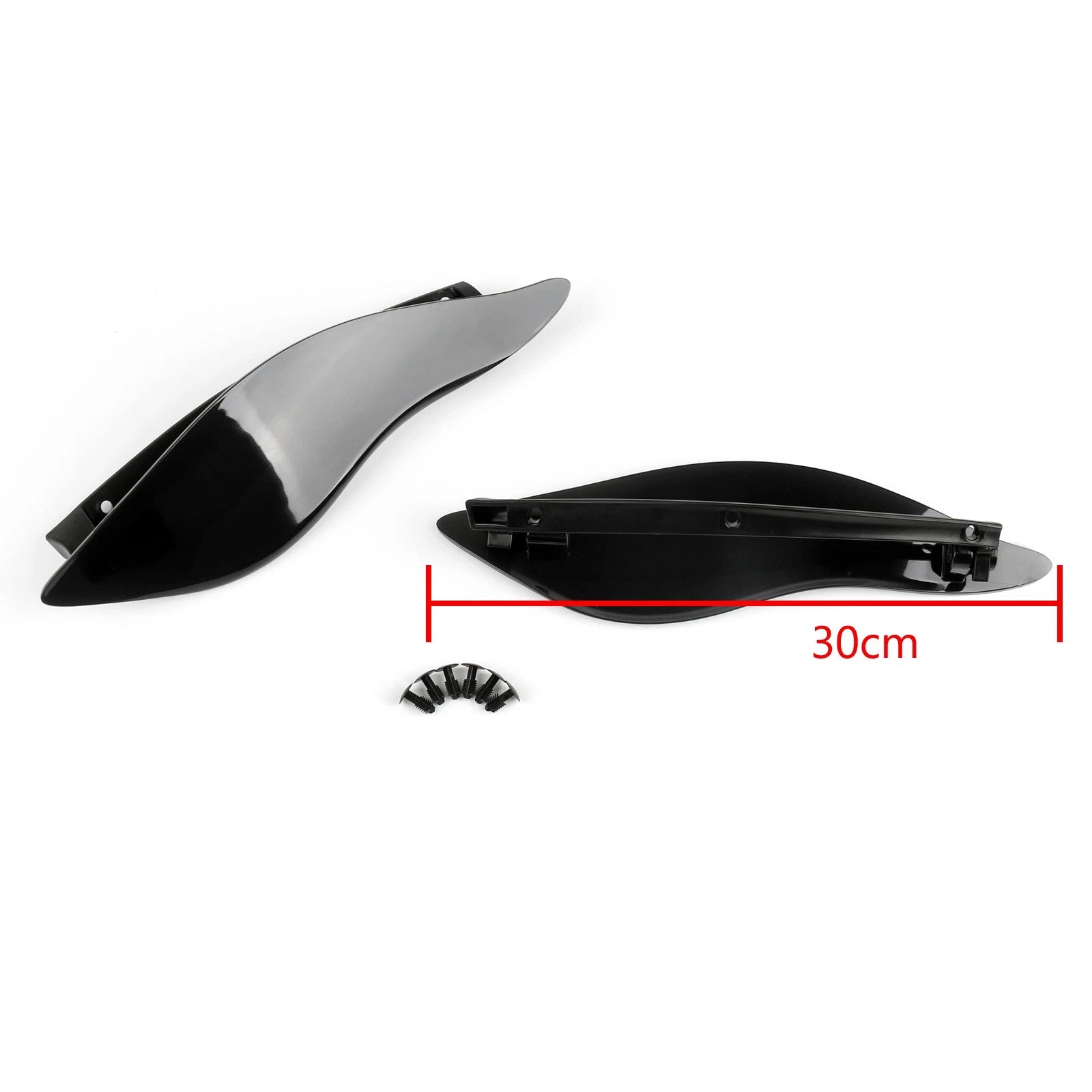 ABS 7" Windshield for Harley Electra Glide Touring (2014–2016) Black