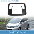 Front Row Light Trim Bezel for Honda Freed (2024–2025) Black