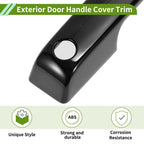 Set of 1 Exterior Door Handle Cover Trim for Ford Bronco (2021–2025) Gloss Black ABS