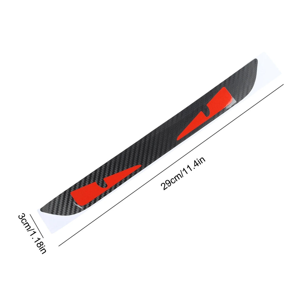 Carbon Fiber Taillight Decals for Devil Eye Style