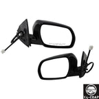 Set of 2 Door Mirrors for Nissan Murano (NI1320178, K6374CA000)