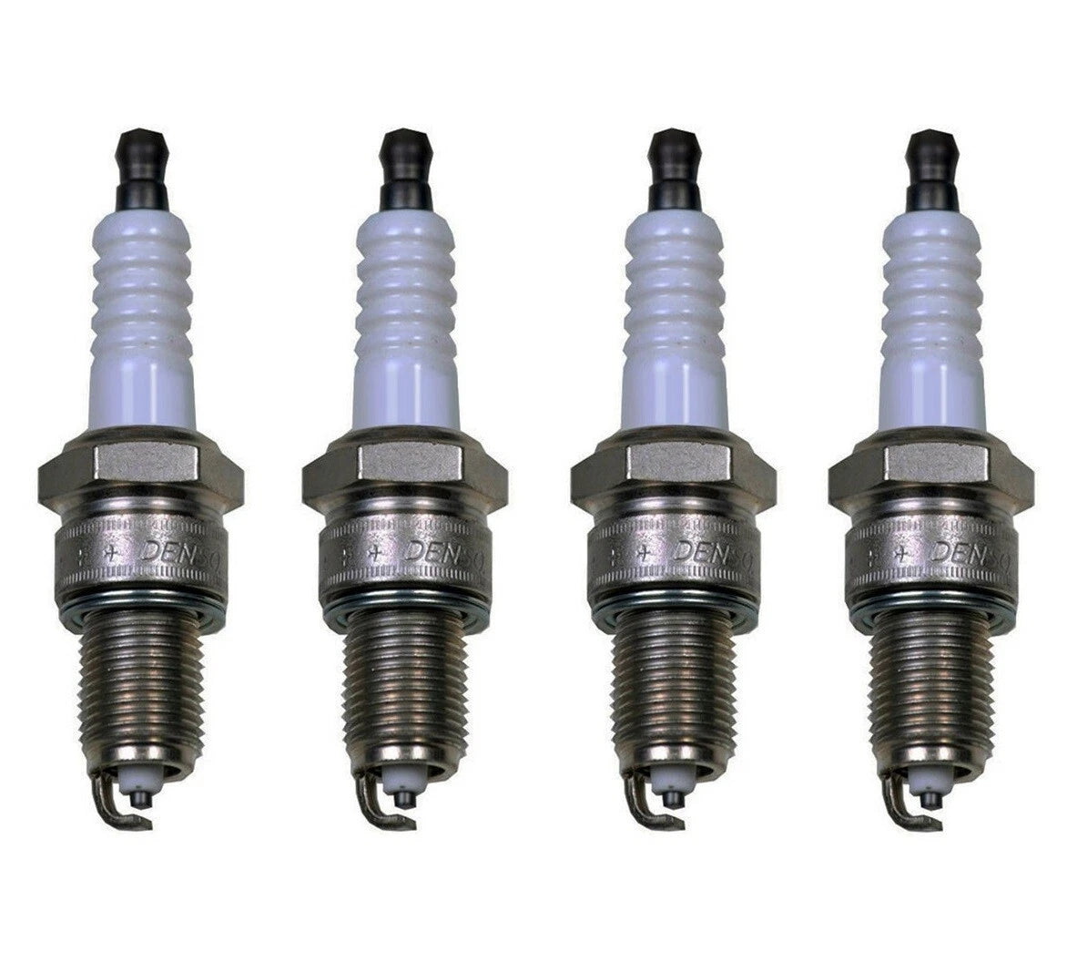 Set of 4 Denso U-Groove Spark Plugs Gap 0.044 for L4 H4