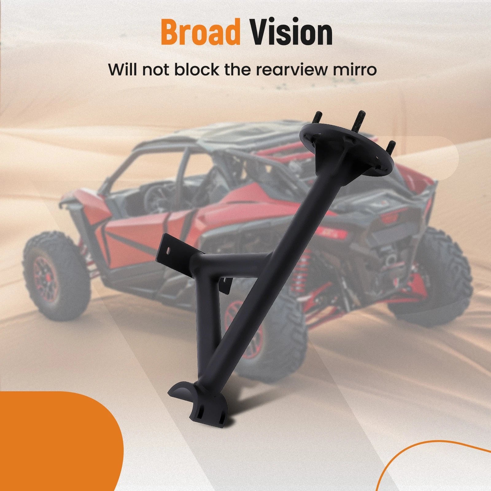 Spare Tire Carrier Mount Rack for Can-Am Maverick X3 (2017-2024)