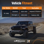 Front Mount Trailer Hitch Kit for Jeep Gladiator (2020-2023) Wrangler JL (2018-2023)