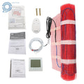 15 Sqft Electric Radiant Floor Heat Mat with Thermostat for All Models (120V)