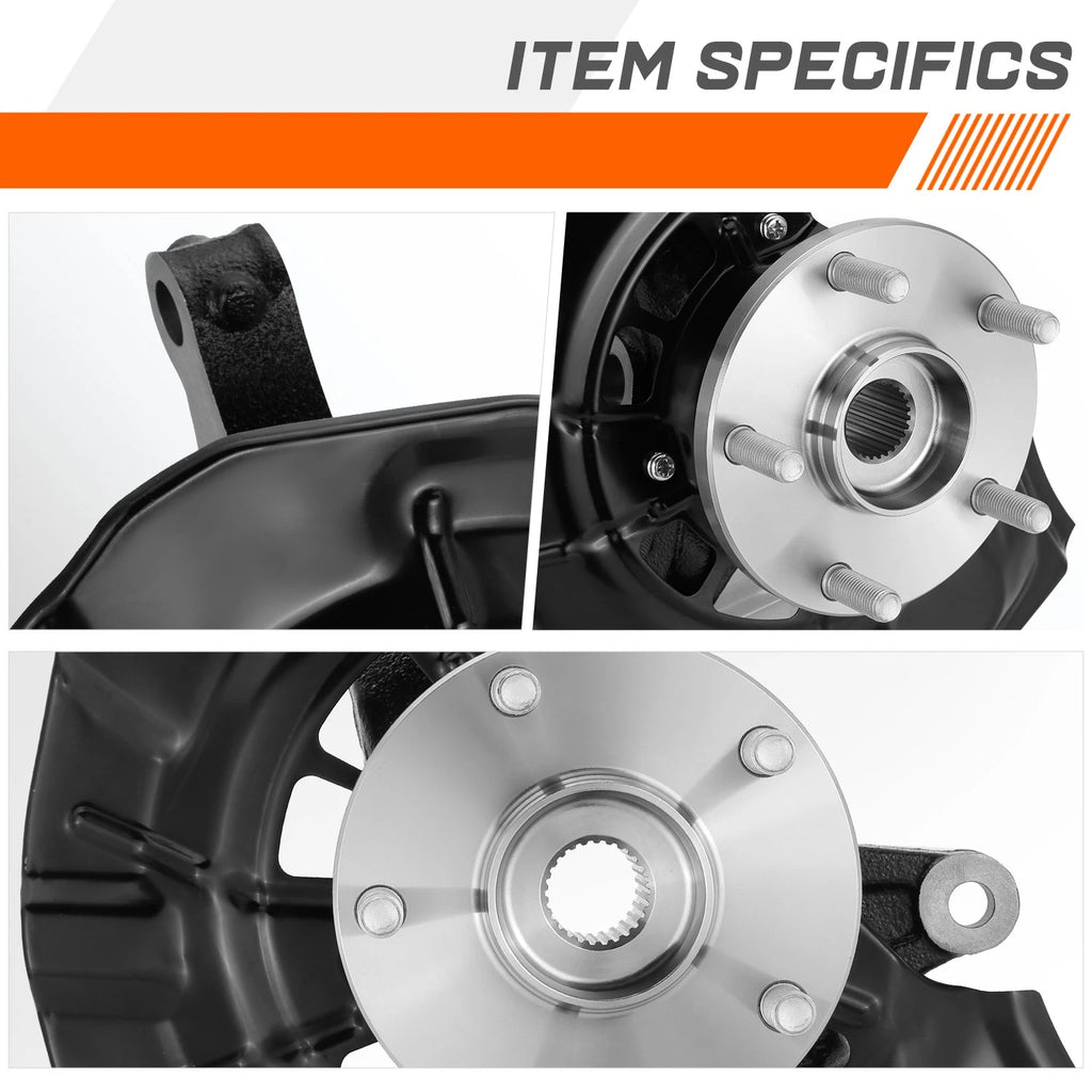 Front Passenger Side Loaded Knuckle Assembly for Toyota Camry (2007–2011)