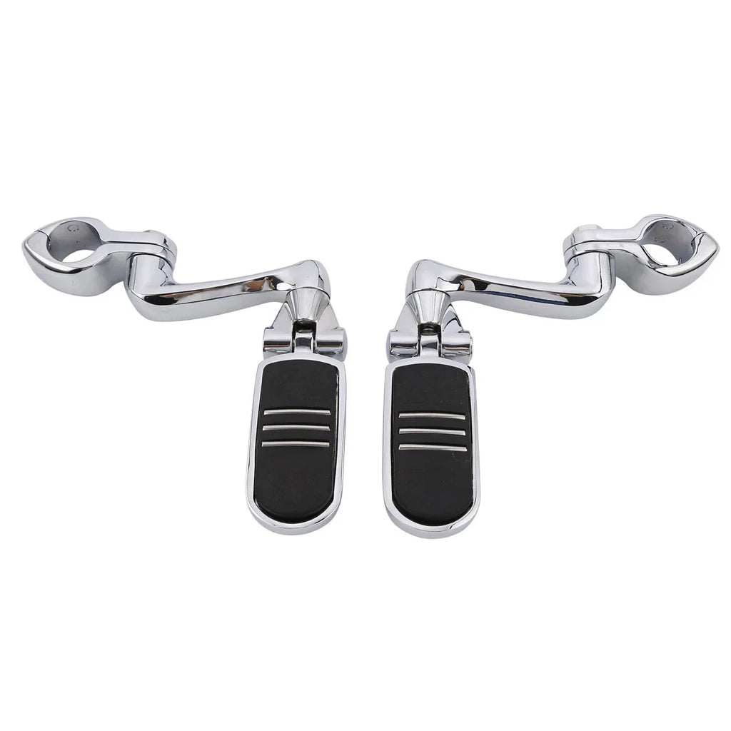 360 Adjustable Highway Foot Pegs 1.25" for Motorcycle Engine Guard