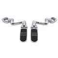 360 Adjustable Highway Foot Pegs 1.25" for Motorcycle Engine Guard