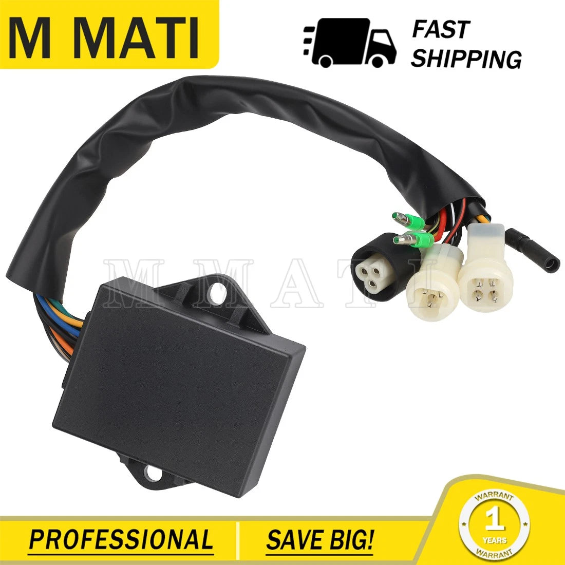 CDI Box Ignitor for Yamaha Warrior YFM350X (1987) # 1UY-20 1UY-85540-20-00