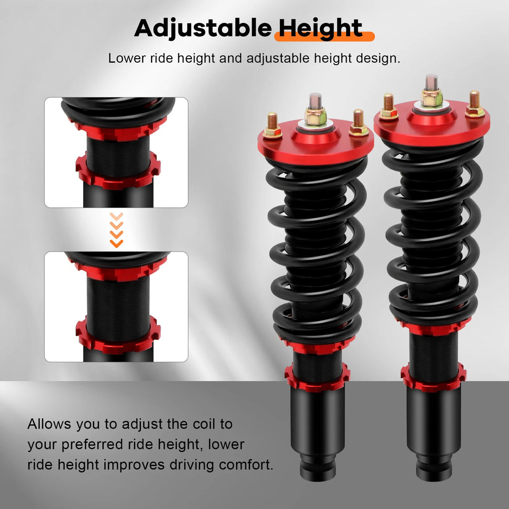 Coilovers for Honda Civic (1988-1991) Adjustable Height Suspension Kit