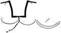 1-1/2" Flat Top Handlebar Kit for Harley Davidson (EZ Install, 14", Black)