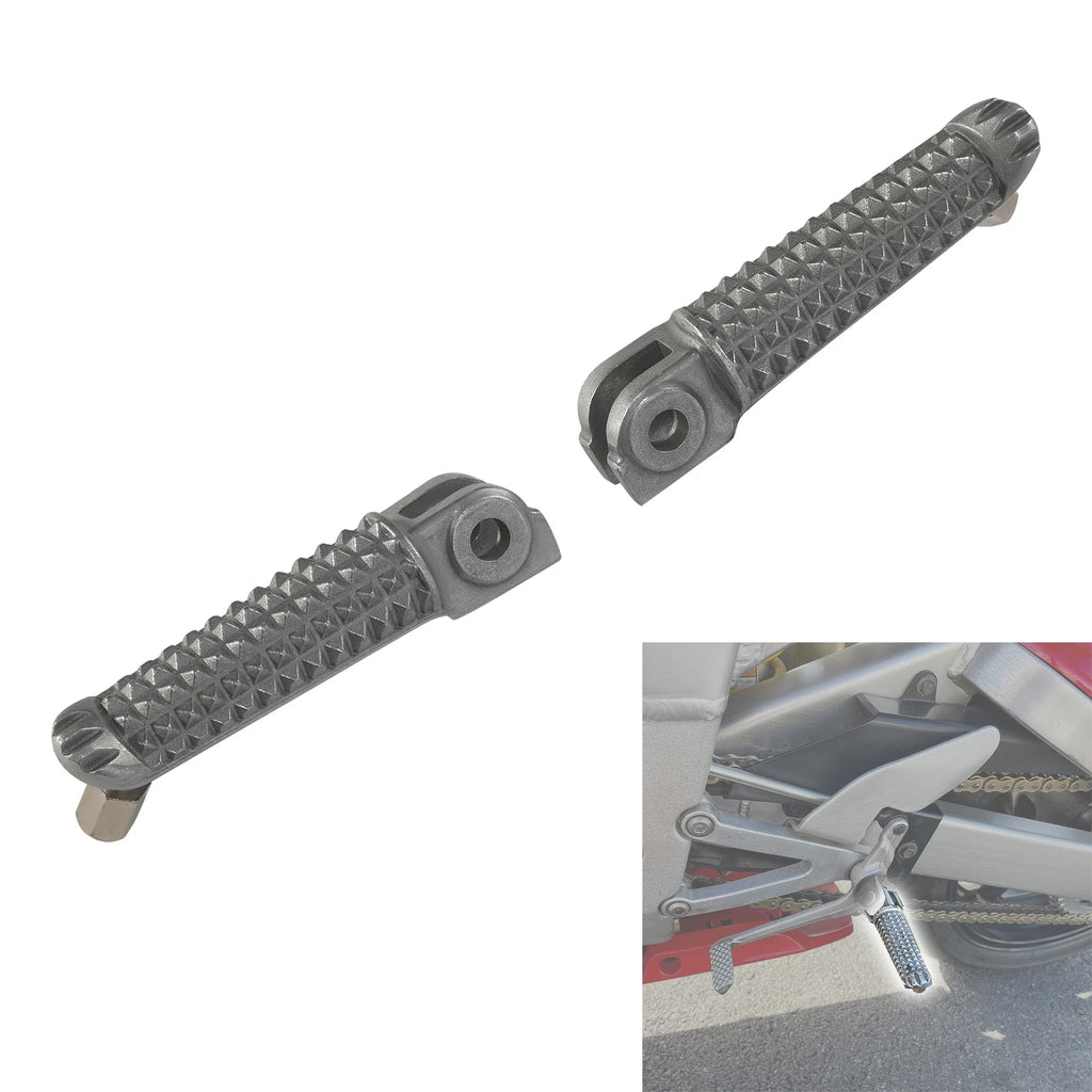 Front Footrests Foot Pegs for Yamaha YZF R1 (1998–2025), YZF R6 (2003–2020)