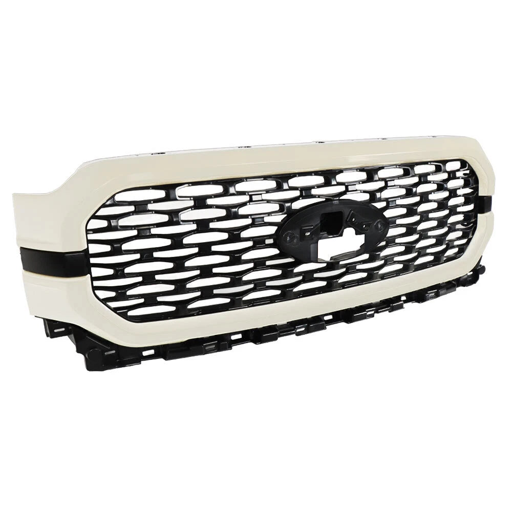 Front Surround Grill for Ford F-150 (2021–2023) Mesh, Paintable Primered