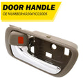 Chrome Door Handle for Toyota Camry (2002–2006) Front/Rear Left Inner
