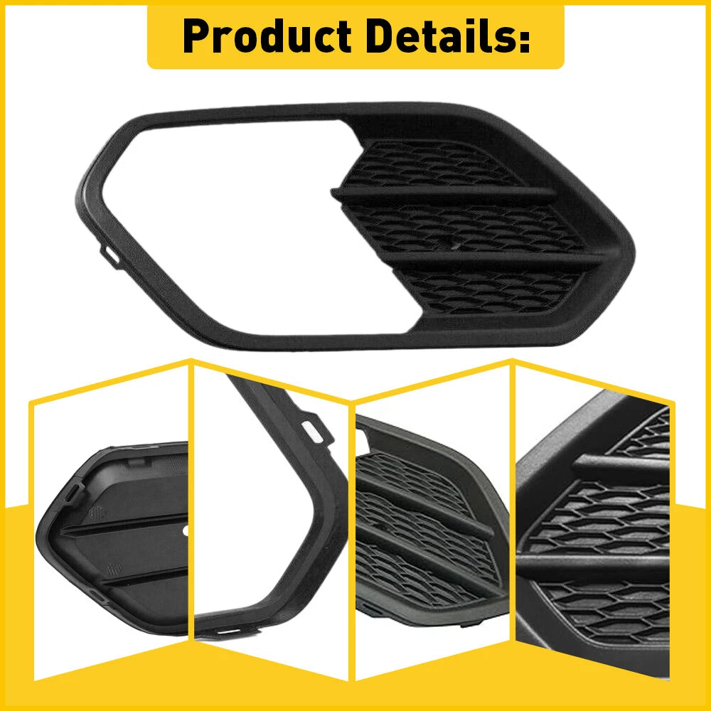 Fog Light Lamp Cover Bezel for Ford Escape Kuga (2017–2019) Left Driver Side