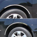 Luxury FX Chrome Fender Trim 4pc with Gasket for Acura MDX (2007–2013)