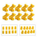10PC Engine Undertray & Underbody Shield Clips for Smart
