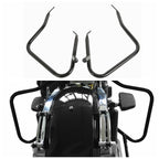 7/8" Black Saddlebags Guard Crash Bar for Harley Street Road Glide (2014–2024)